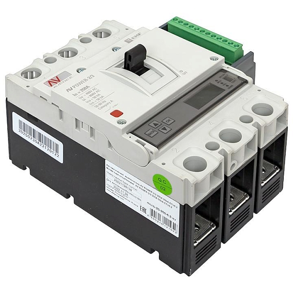 Выключатель автоматический в литом корпусе AV-POWER-2/3 250А 50кА ETU6.2 EKF