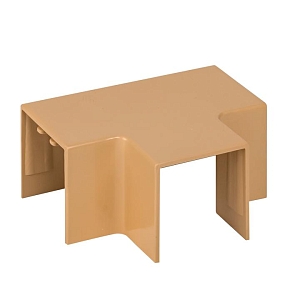 Угол T-образный (25x25) (4 шт) светлое дерево EKF-Plast 