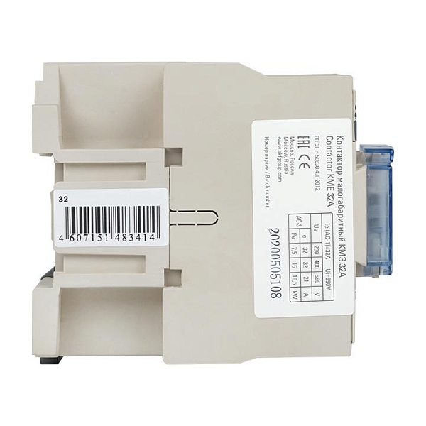 Контактор КМЭ-2 32А 1NC 110В AC EKF