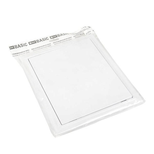 Люк ревизионный пластик с нажим. замком 200x250 (ШхВ внутр.) EKF Basic