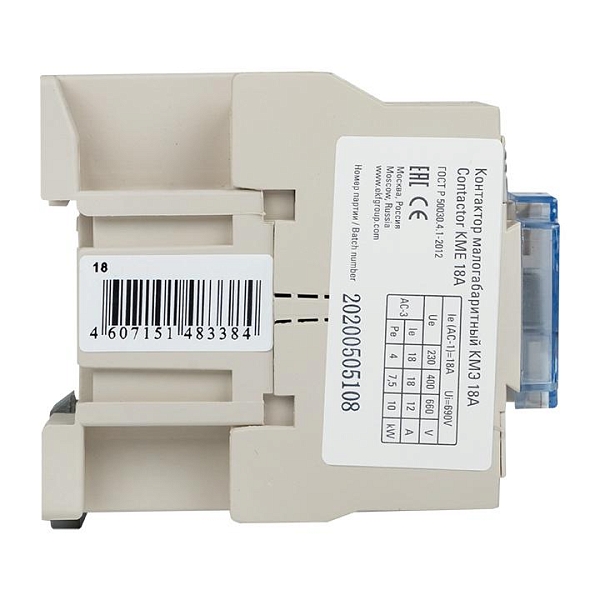 Контактор КМЭ-1 18А 1NO 36В AC EKF