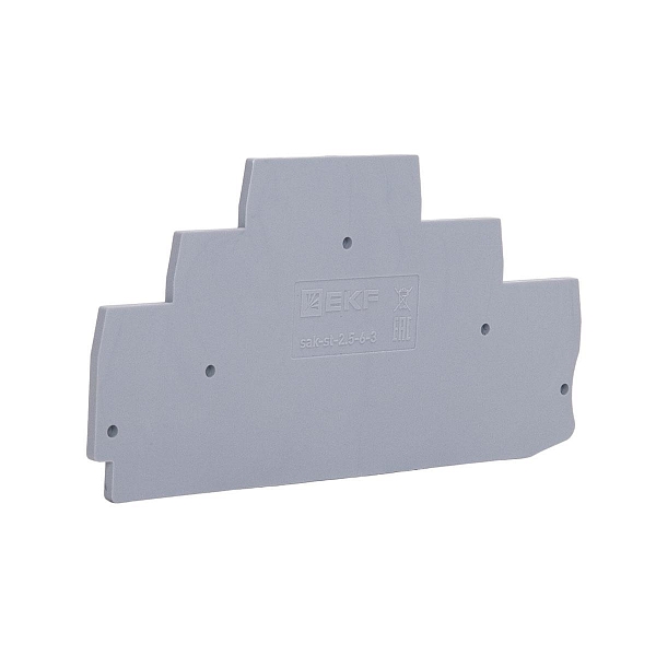 Заглушка для тройной ST-2.5 серая EKF