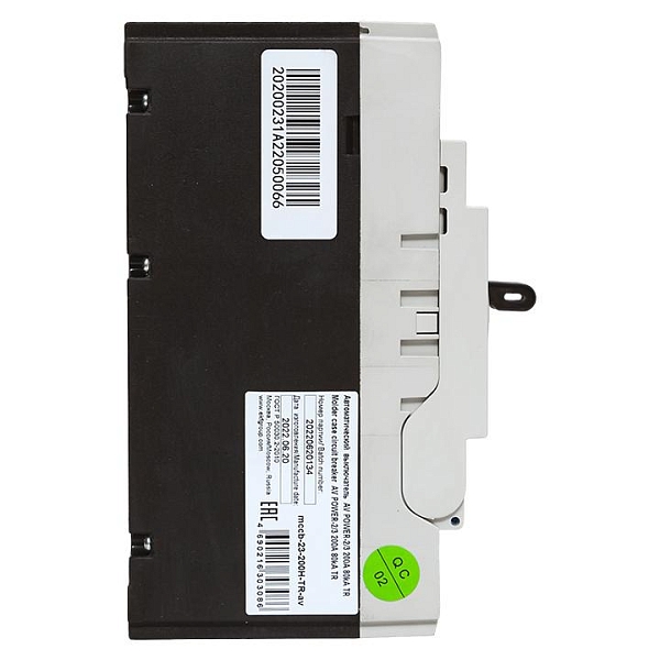 Выключатель автоматический в литом корпусе AV-POWER-2/3 200А 80кА TR EKF