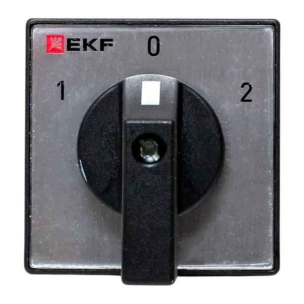 Переключатель кулачковый ПК-1-24 25А 4P «1-0-2» IP65 EKF
