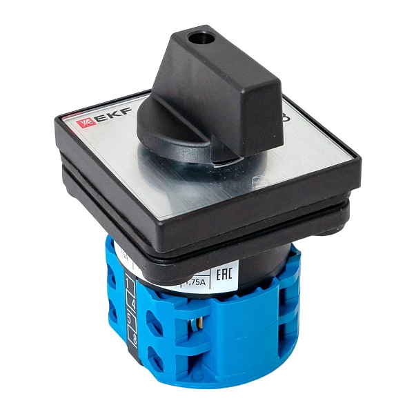 Переключатель кулачковый ПК-1-121 10А 1P «0-1-2-3» IP65 EKF