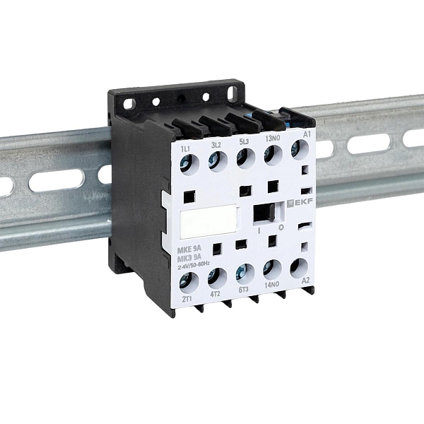 Контактор МКЭ-1 9А 1NO 24В AC EKF