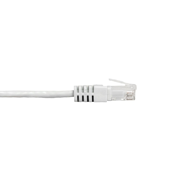 Патч-корд TERACOM Cat.5E (1Гбит/с) неэкранированный UTP оболочка PVC серый (3м)