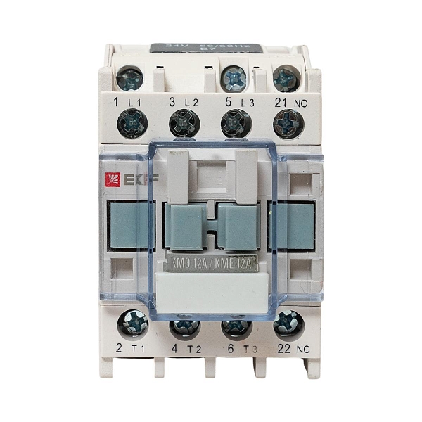 Контактор КМЭ-1 12А 1NC 24В AC EKF