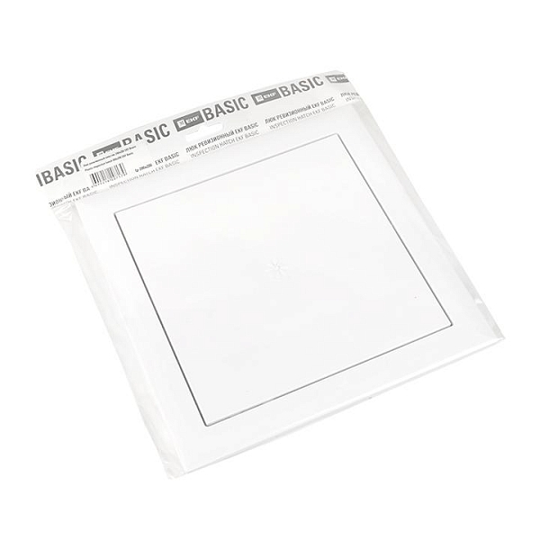 Люк ревизионный пластик 200x200 (ШхВ внутр.) EKF Basic