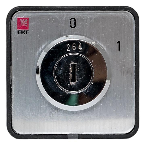 Переключатель кулачковый ПК-1-113 10А 3P «0-1» с ключом EKF PROxima