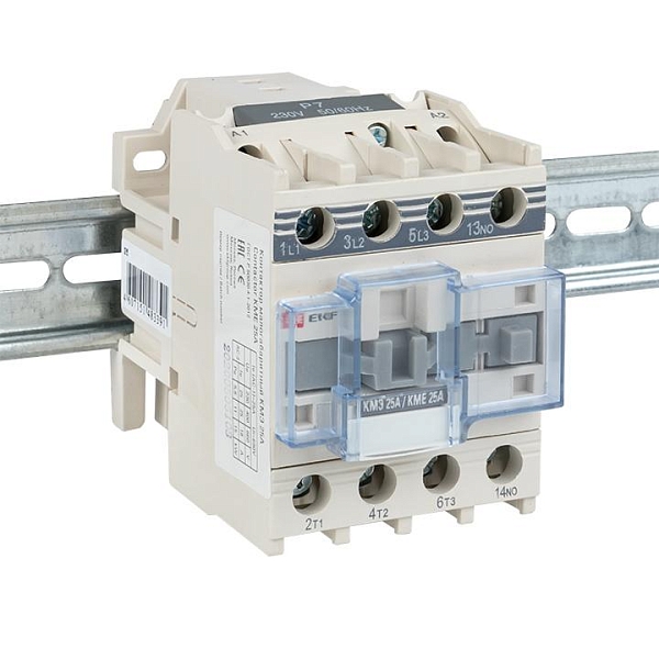 Контактор КМЭ-2 25А 1NO 24В AC EKF