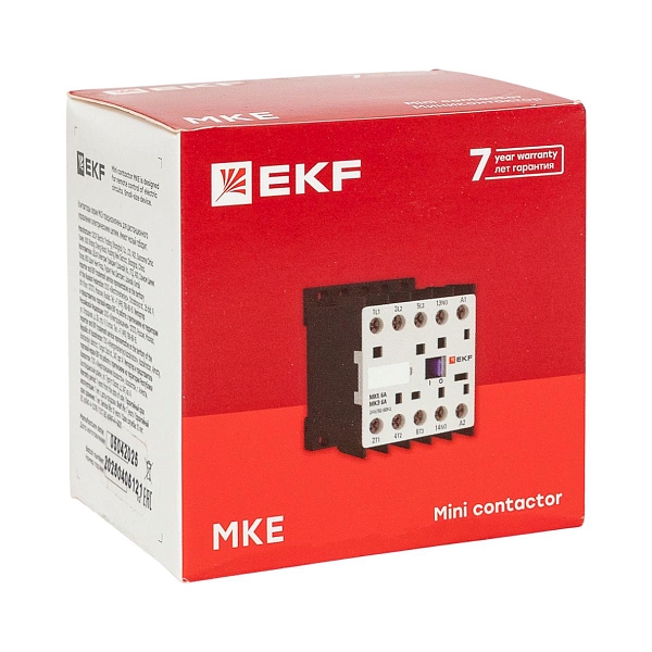 Контактор МКЭ-1 9А 1NO 24В AC EKF