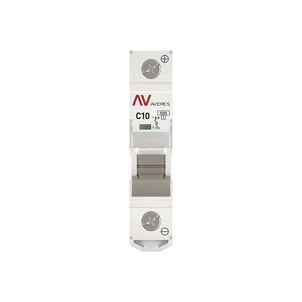 Выключатель автоматический AV-6 DC 1P 10A (C) 6kA EKF AVERES