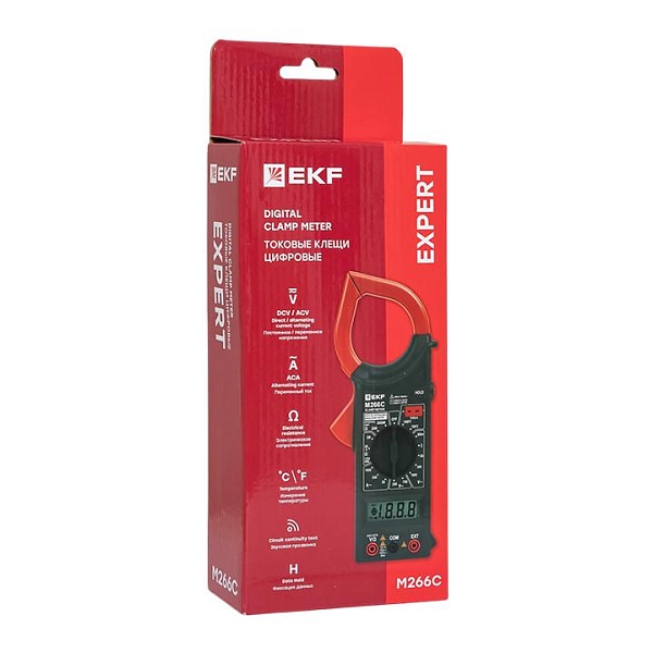 Токовые клещи цифровые M266C EKF Expert