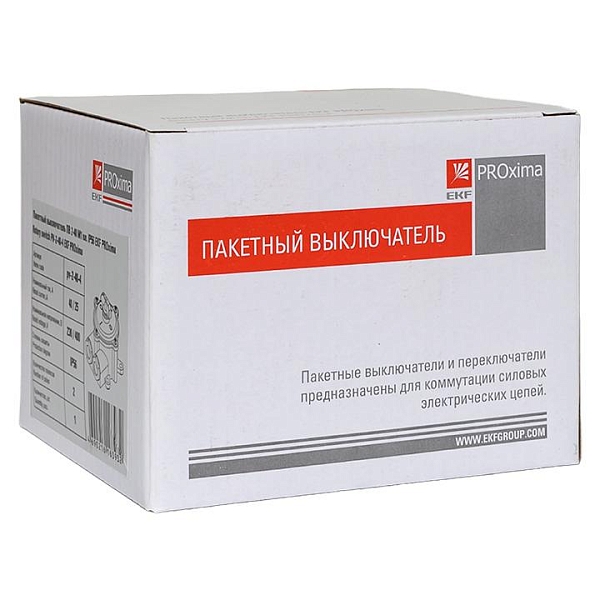 Пакетный выключатель ПВ 2-40 М1 пл. IP56 EKF PROxima