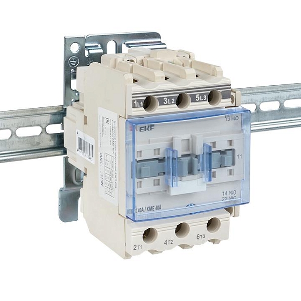 Контактор КМЭ-3 40А 1NO+1NC 400В AC EKF