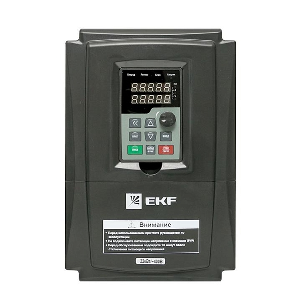 Преобразователь частоты 18/22кВт 3x400В с торм. модулем VECTOR-100 EKF PROxima