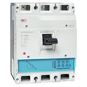 Выключатель автоматический в литом корпусе AV-POWER-4/3 1000А 50кА ETU2.0 EKF
