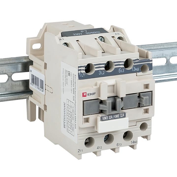 Контактор КМЭ-2 32А 1NO 400В AC EKF