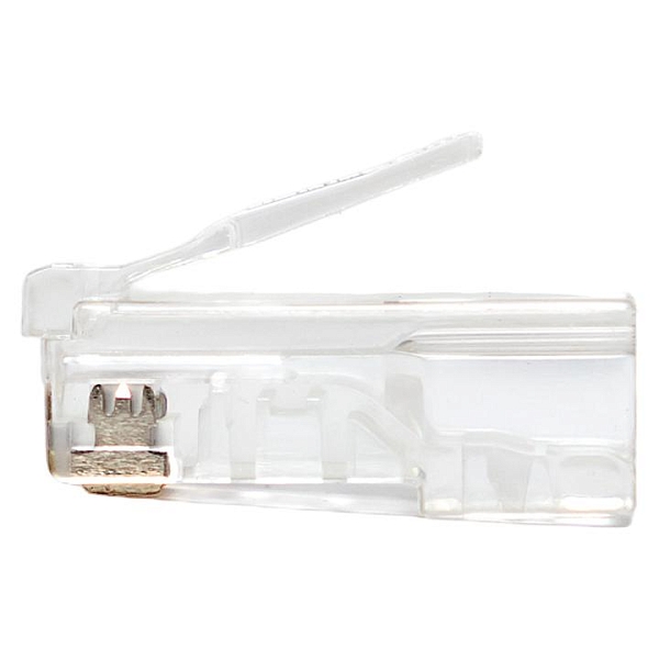 Коннектор RJ-45 TERACOM неэкранированный 8P8C Cat.5E универсальный (упак.50шт)