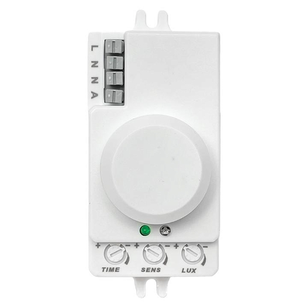 Микроволновый датчик движения бел. 1200Вт 360гр. до 10м IP20 MW-700 EKF PROxima