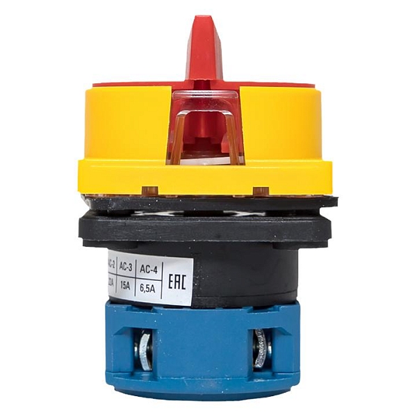 Переключатель кулачковый ПК-1-21 25А 1P "1-0-2" с блокировкой IP65 EKF PROxima