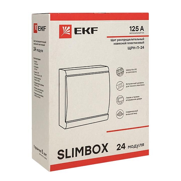 Щит распред. навесной ЩРН-П-24 "SlimBox" IP41 EKF 