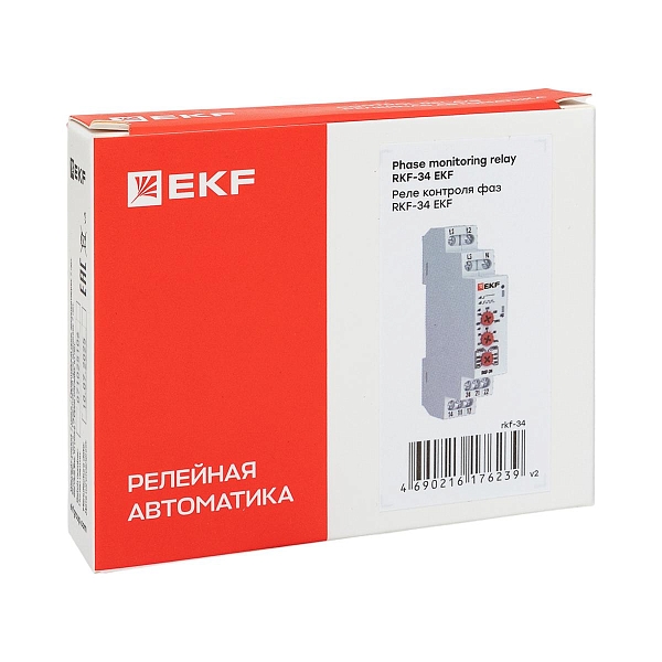 Реле контроля фаз RKF-34 EKF PROxima