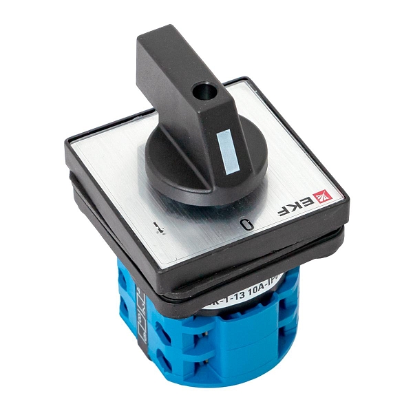 Переключатель кулачковый ПК-1-13 10А 3P «0-1» IP65 EKF