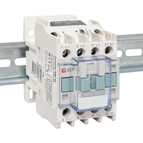 Контактор КМЭ-1 9А 1NC 400В AC EKF