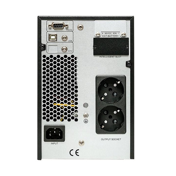 Источник Бесперебойного Питания двойного преобразования E-Power SW900Pro-T 1000 ВА/900Вт напольный,USB,RS232,SNMP слот, без АКБ