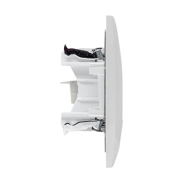 Валенсия розетка компьютерная RJ-45 1-местная белая EKF