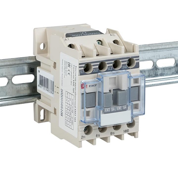 Контактор КМЭ-1 18А 1NO 36В AC EKF