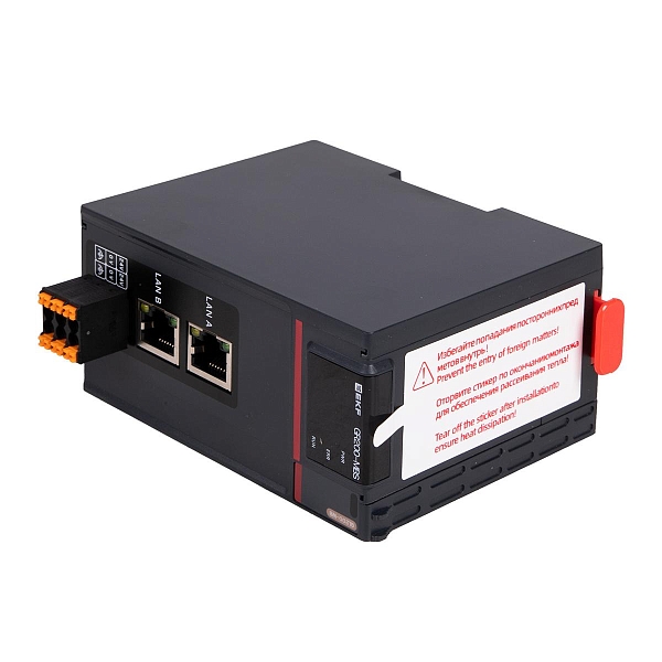 Модуль сетевой удалённого расширения ввода и вывода Modbus TCP GR200-MBS D-CARD EKF