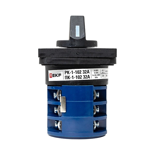 Переключатель кулачковый ПК-1-102 32А 2P «0-1-2-3» EKF PROxima