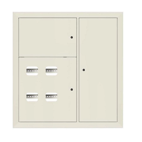 Щит этажный 4 кв. RAL9002 (1000x950x150) EKF PROxima