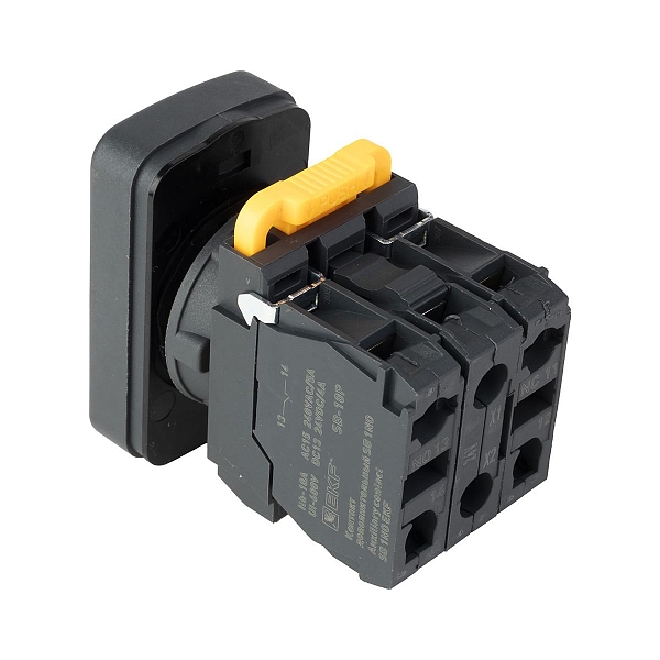 Кнопка SB-D2 красно-зеленая "Пуск-стоп" с подстветкой 24V AC/DC 1NO+1NC IP67 EKF
