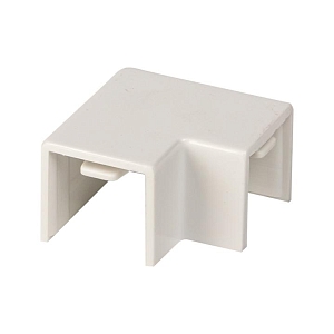 Поворот 90 гр. (16x16) (4 шт) белый EKF-Plast 