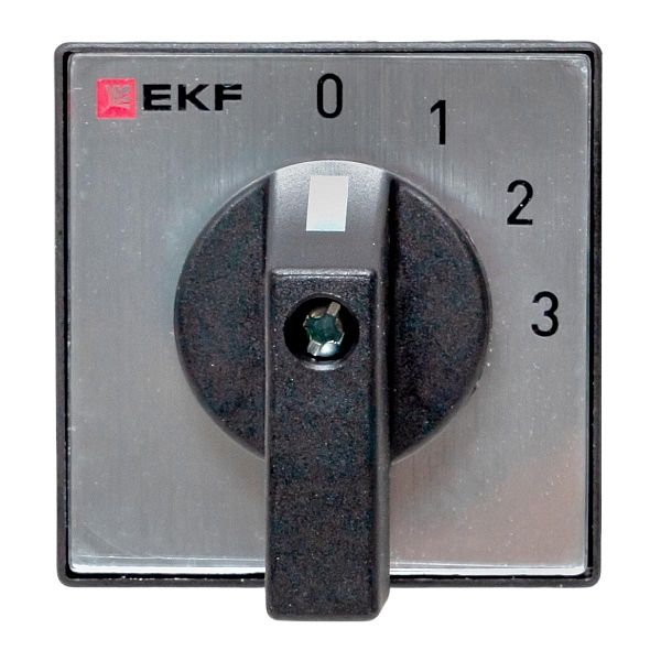 Переключатель кулачковый ПК-1-102 10А 2P «0-1-2-3» IP65 EKF