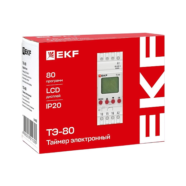 Таймер электронный ТЭ-80 EKF PROxima