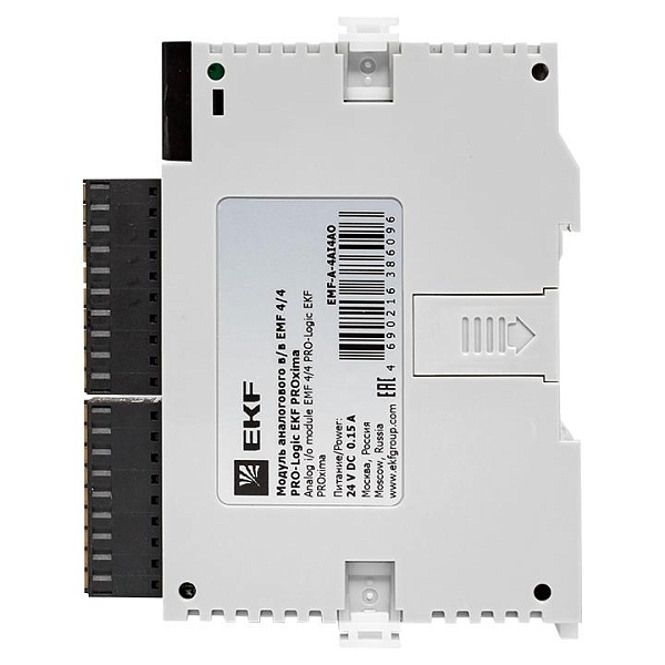 Модуль аналогового в/в EMF 4/4 PRO-Logic EKF (с поверкой)