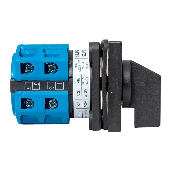 Переключатель кулачковый ПК-1-52 25А 2P «1-2» IP65 EKF