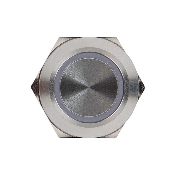 Кнопка S-Pro67 19 мм без фикс. с зеленой подсв. 24В EKF PROxima