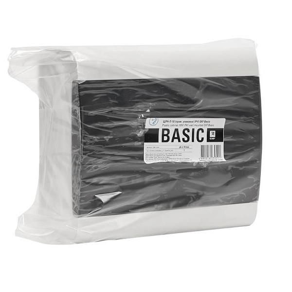 Щит распределителный ЩРН-П-10 (пром. упаковка) IP41 Basic