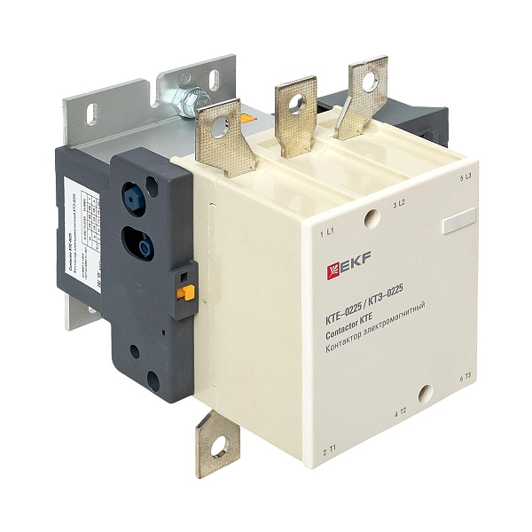 Контактор КТЭ-1 225А 1NO 400В AC EKF