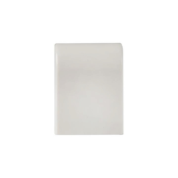 Заглушка (15x10) (4 шт) белая EKF-Plast 