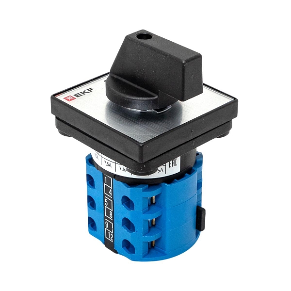 Переключатель кулачковый ПК-1-102 10А 2P «0-1-2-3» EKF PROxima