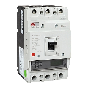 Выключатель автоматический в литом корпусе AV-POWER-1/3 160А 100кА ETU6.0 EKF