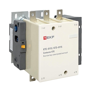 Контактор КТЭ-1 115А 1NO 230В AC EKF