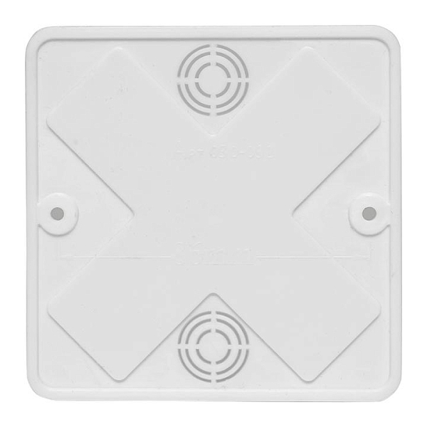 Коробка разветвительная КМР-030-032кг наружная (100x100x28) белая с клеммником EKF PROxima